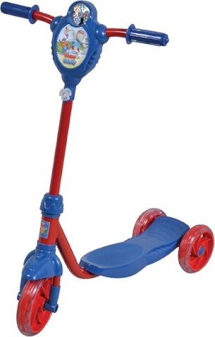 Детский самокат 1TOY Бабар Red blue Т55877