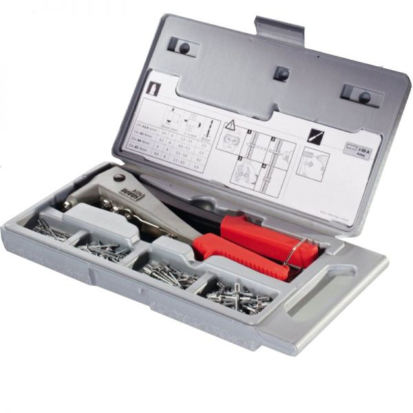 Степлер Novus 032-0037, J 50 A заклепочный с кейсом